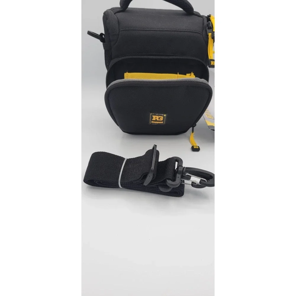 Ruggard Hunter 35 Holster Camera Bag Padded w/ Strap Black/Yellow 2 Pockets NWT